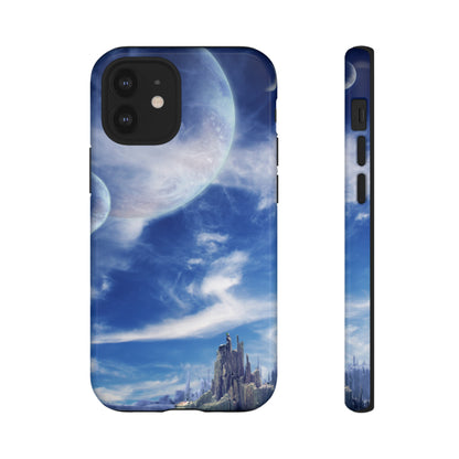 Landscape in fantasy planet 89 - Protective Phone Case