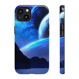 Fantasy Planet Nebula - Protective Phone Case