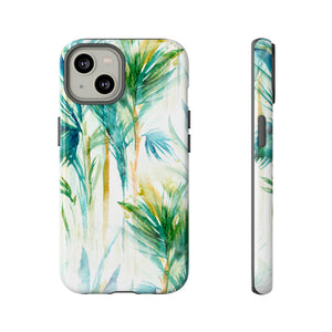 Watercolor Tropical Trees - Protective Phone Case