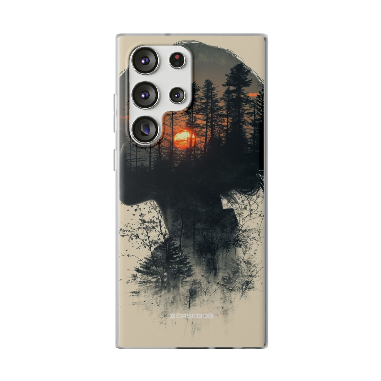 Tranquil Silhouette | Flexible Phone Case for Samsung Galaxy