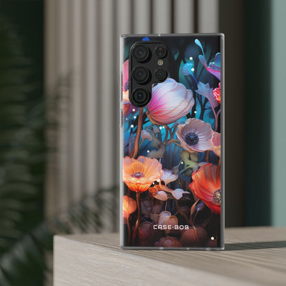 Translucent Bloom Samsung S22 Ultra Case - Soft