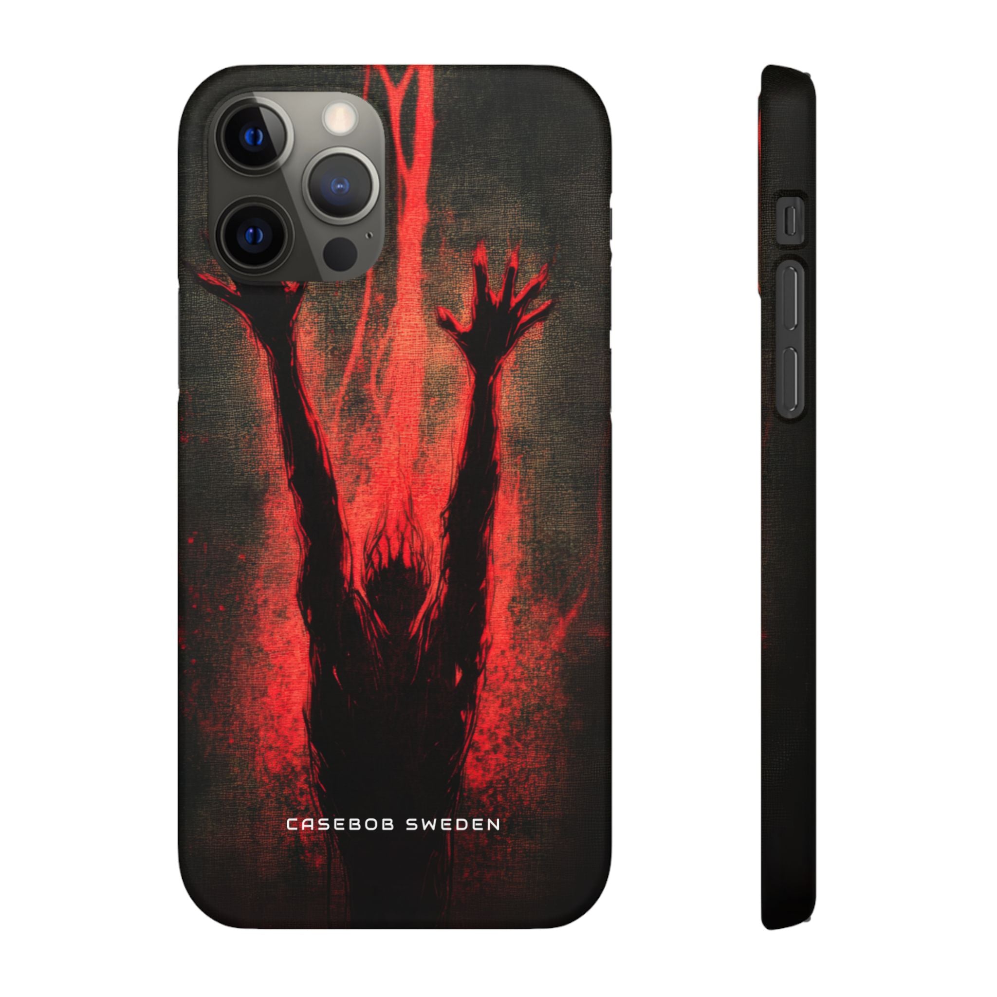 Gothic Crimson Ascension iPhone 12 - Slim Phone Case