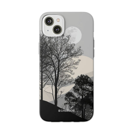 Moonlit Elegance | Flexible Phone Case for iPhone