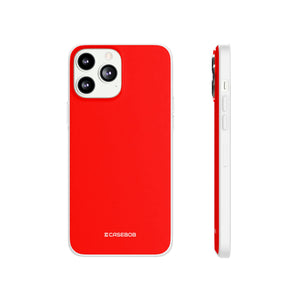 Candy Apple Red | Phone Case for iPhone (Flexible Case)