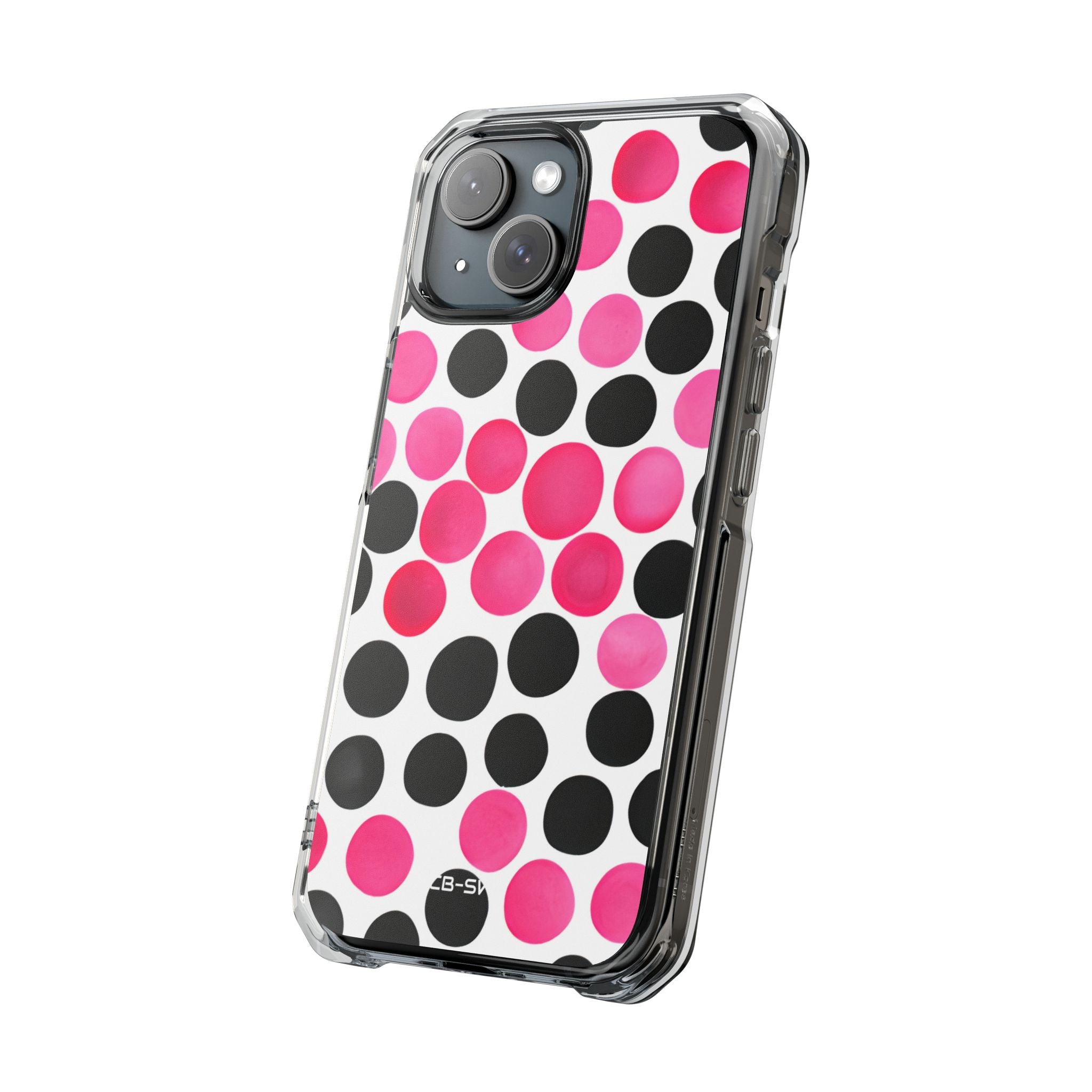 Pulsing Circles Illusion iPhone Case - Impact