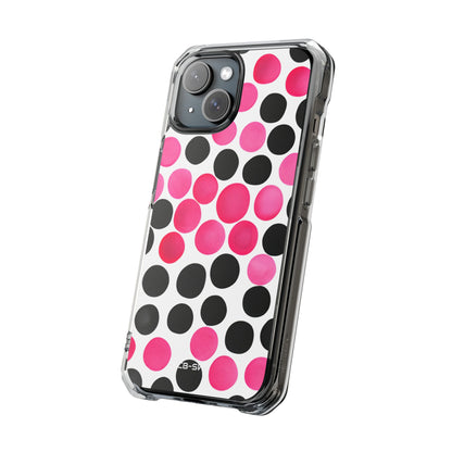 Pulsing Circles Illusion iPhone Case - Impact