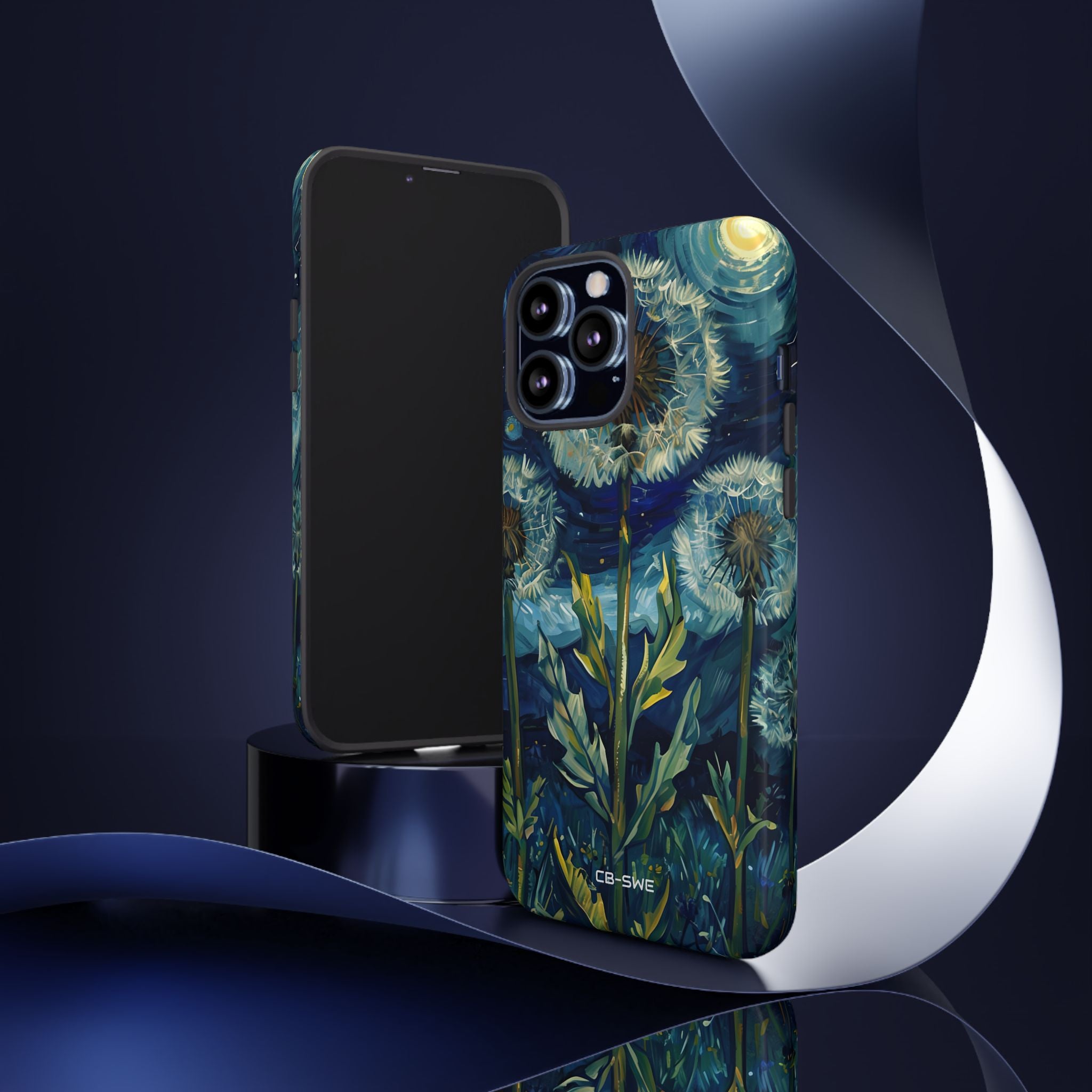 Dandelions Under Starlight - iPhone Case