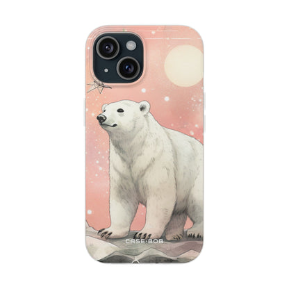 Polar Bear Dream iPhone 15 Case - Soft