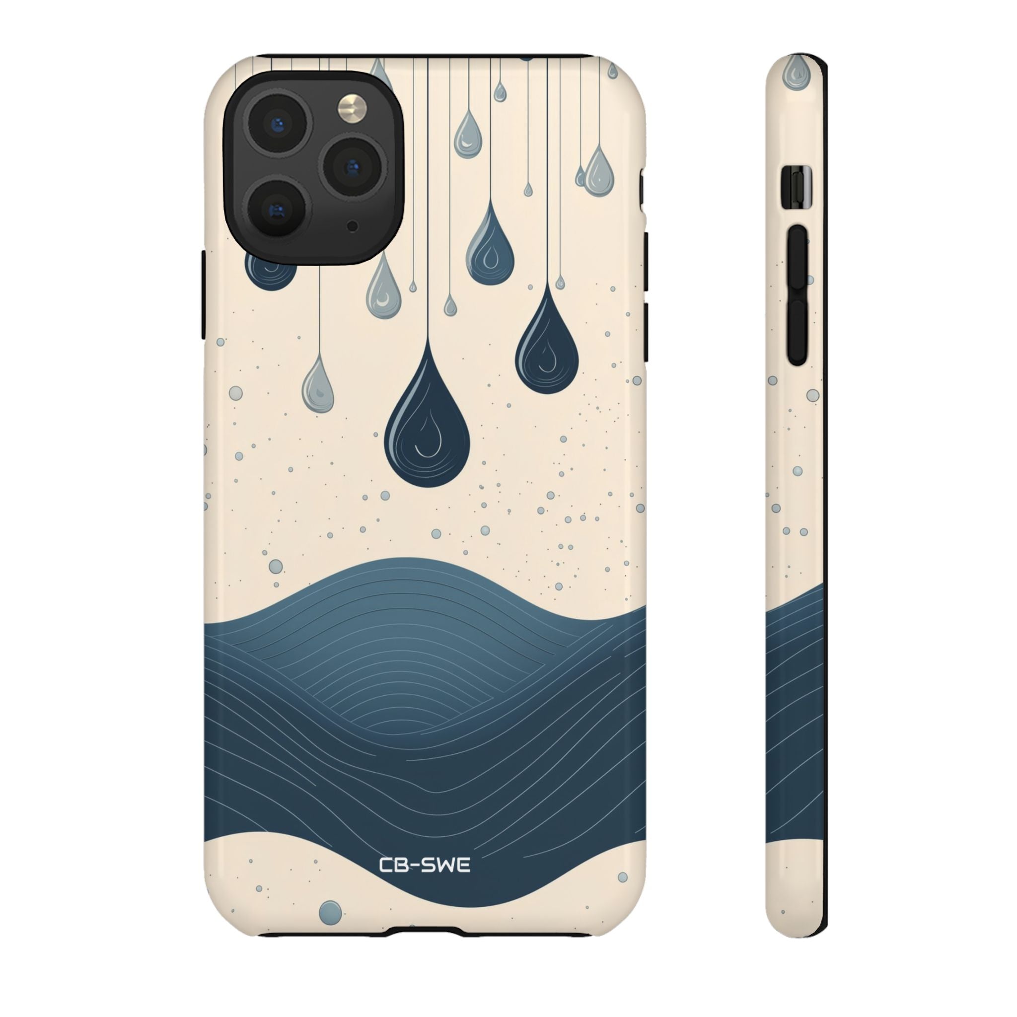 Gentle Waves Flow - iPhone Case