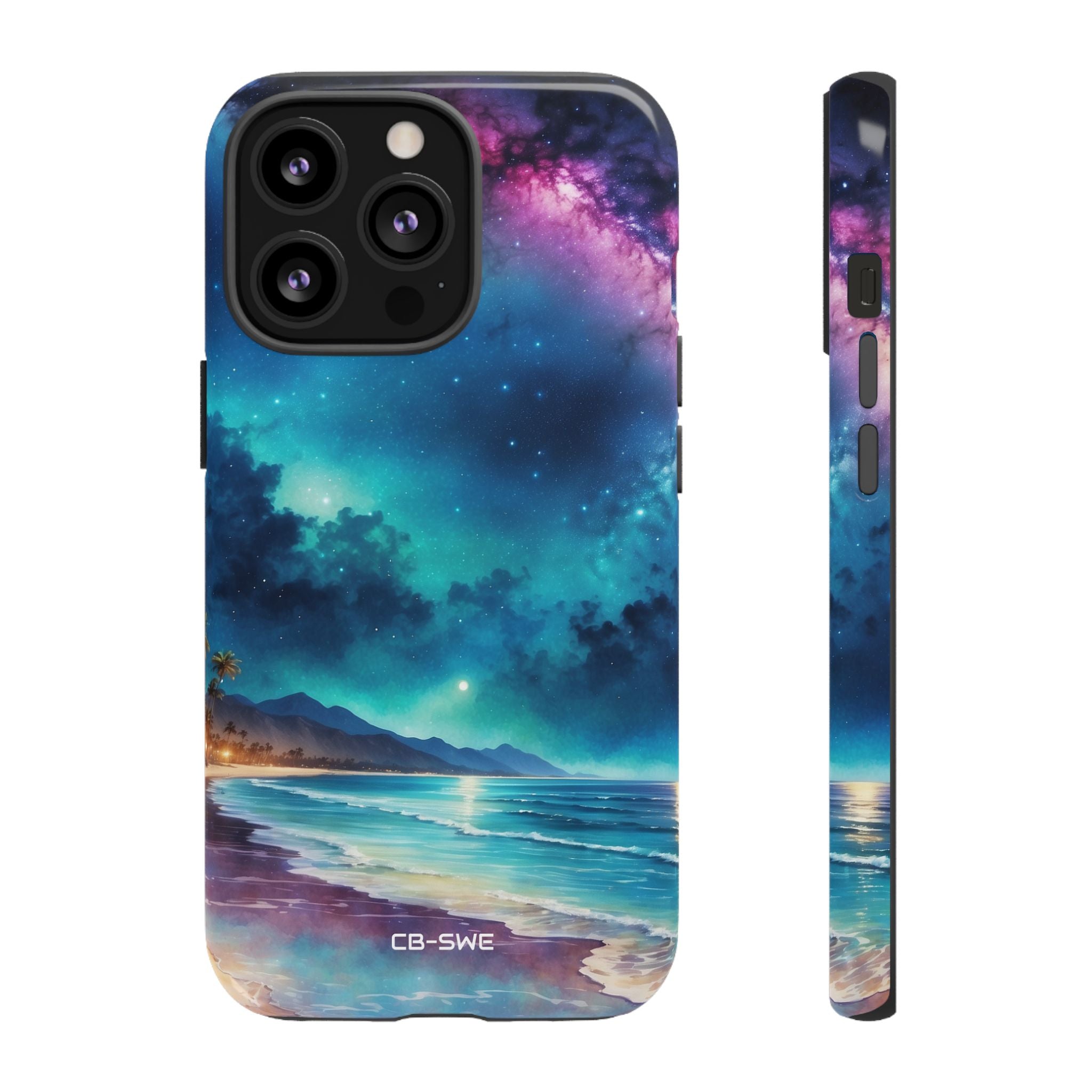 Waves Embrace Stars - iPhone Case