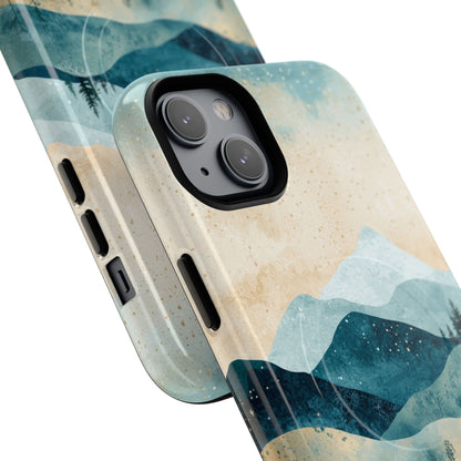 Moonlit Mountains iPhone 14 Plus Case - Tough+