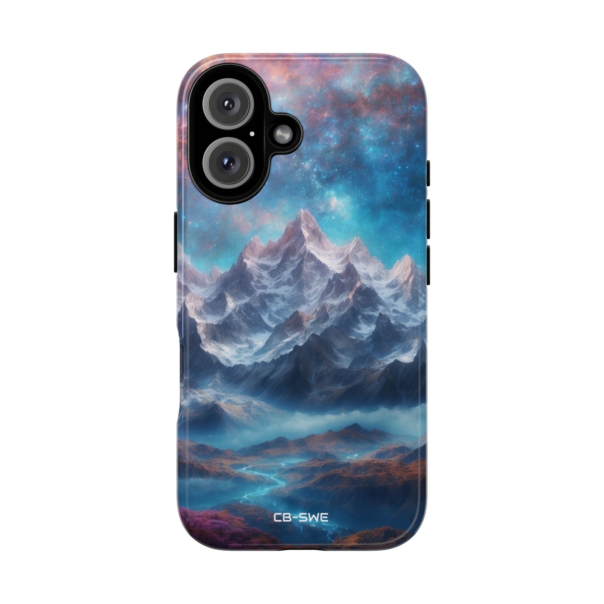 Celestial Mountains Rise - iPhone Case