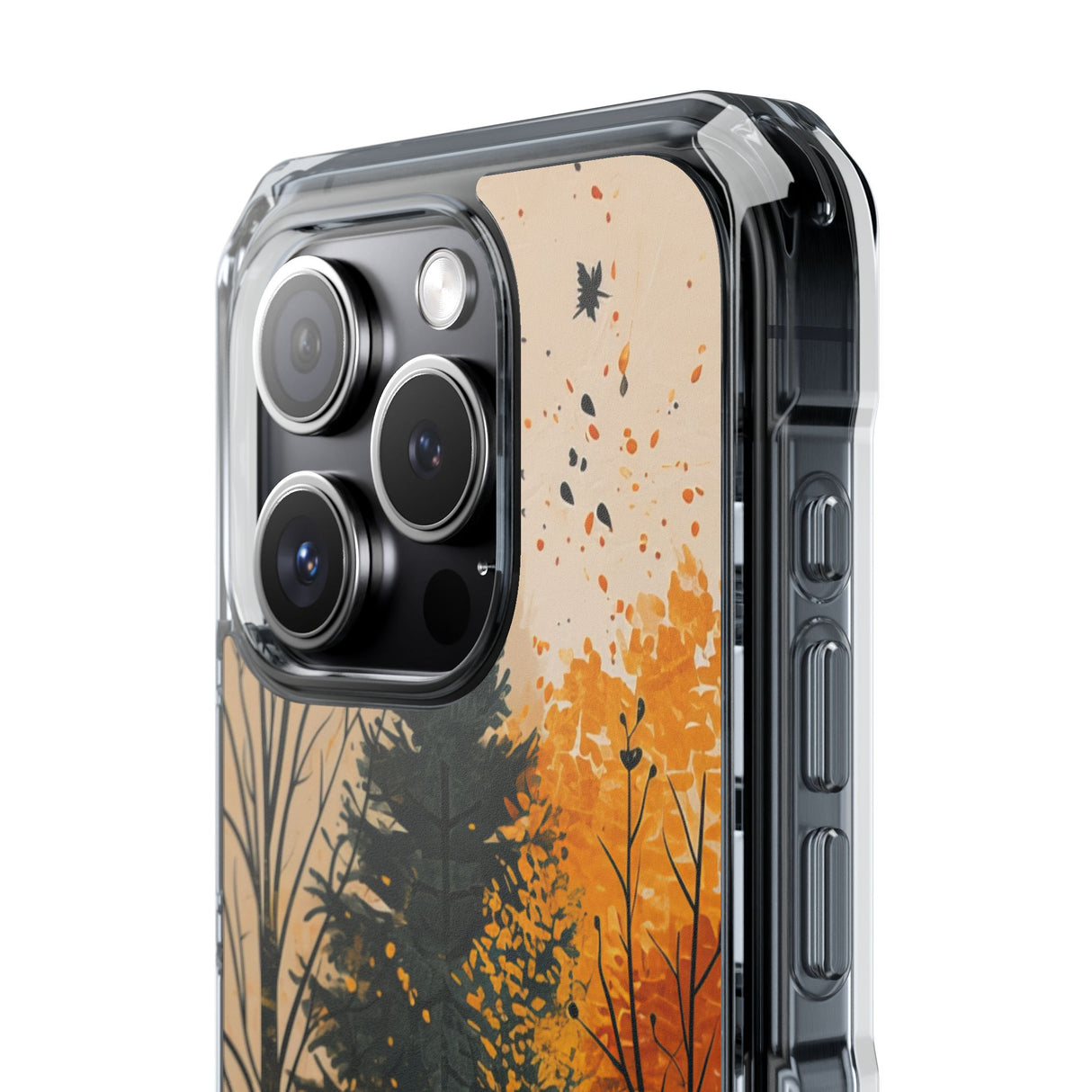 Autumnal Whispers - Phone Case for iPhone (Clear Impact - Magnetic)