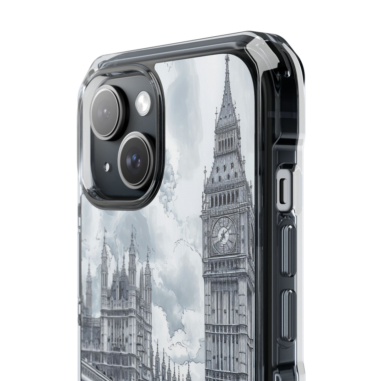 Timeless Icon - Phone Case for iPhone (Clear Impact - Magnetic)