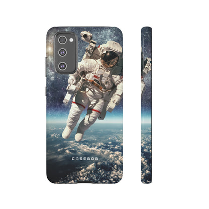 Astronaut in outer space - Protective Phone Case