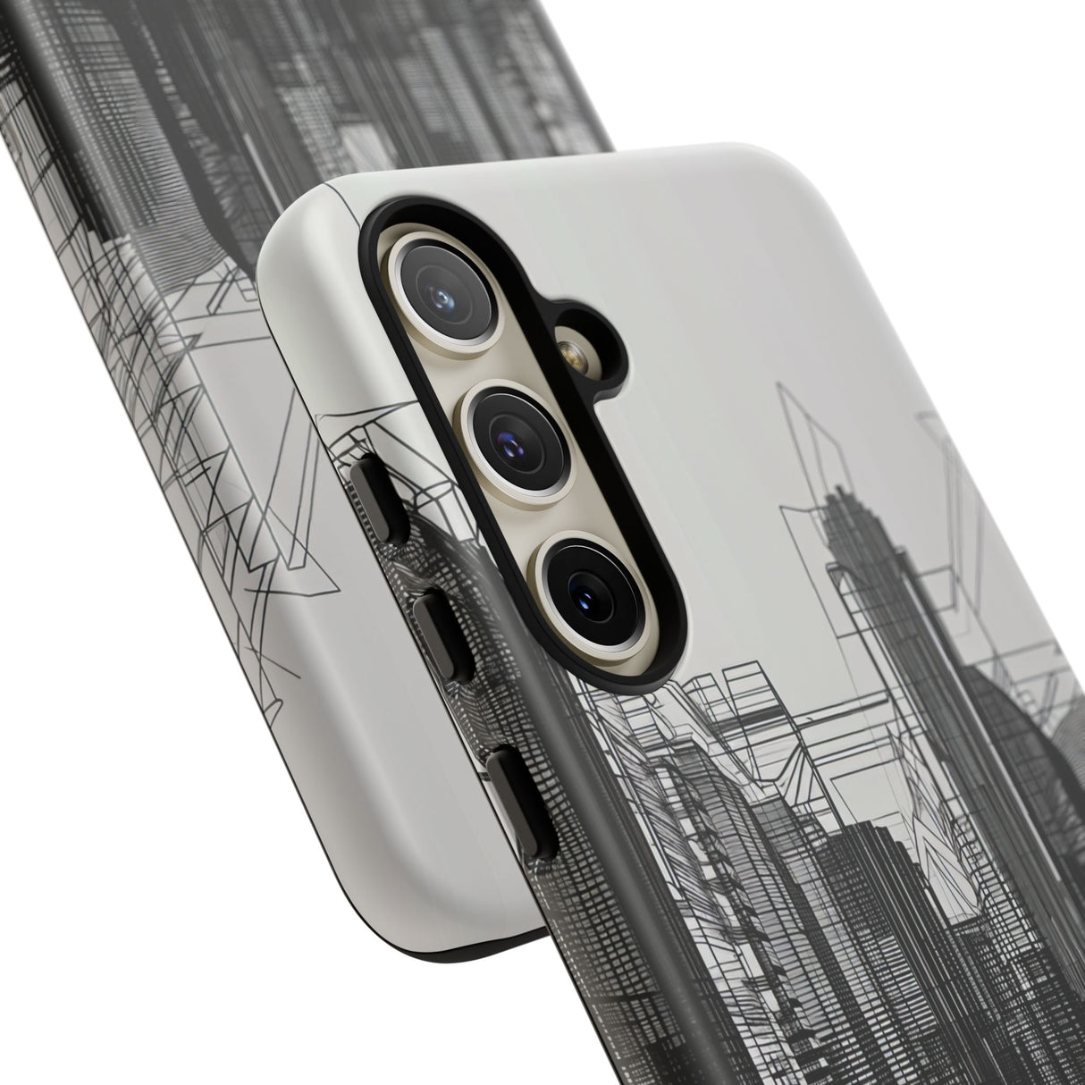 Urban Symphony: Monochromatic Lines - For Samsung S24