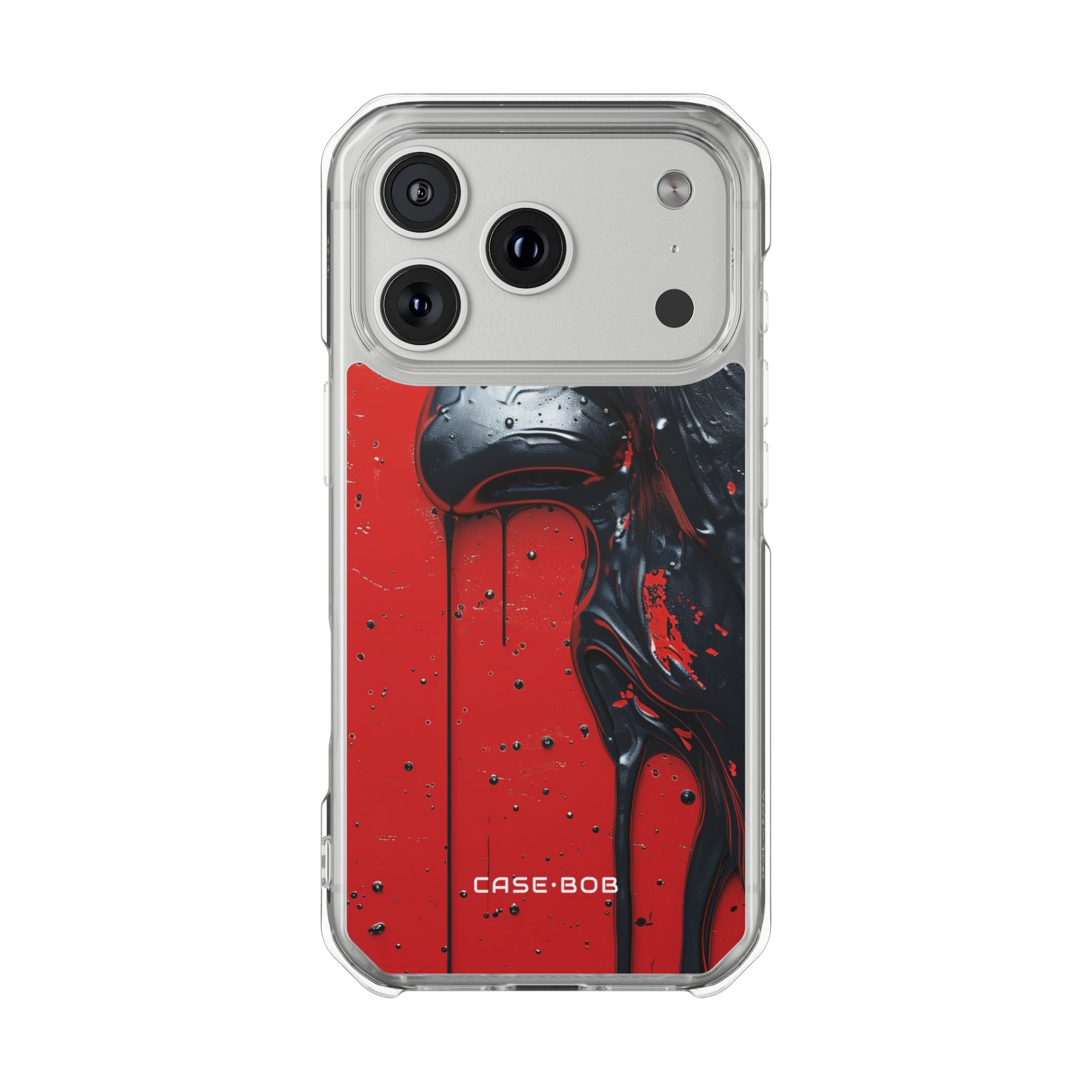 Black Profile Drip iPhone 17 Pro Case - Impact