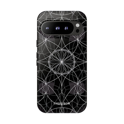 Radiant Petal Orbit Google Pixel 9 Pro Case - Tough