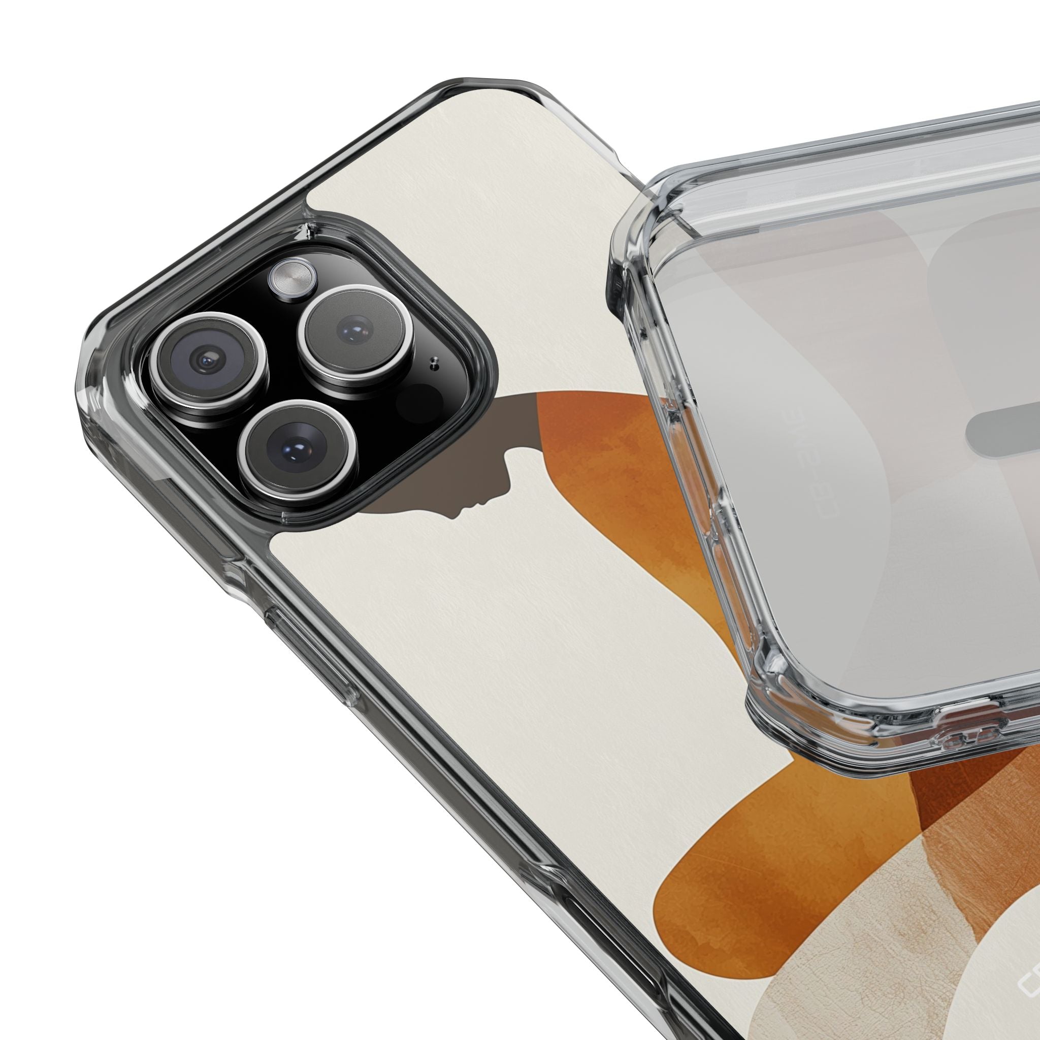 Silhouette Reflects Emotion iPhone Case - Impact