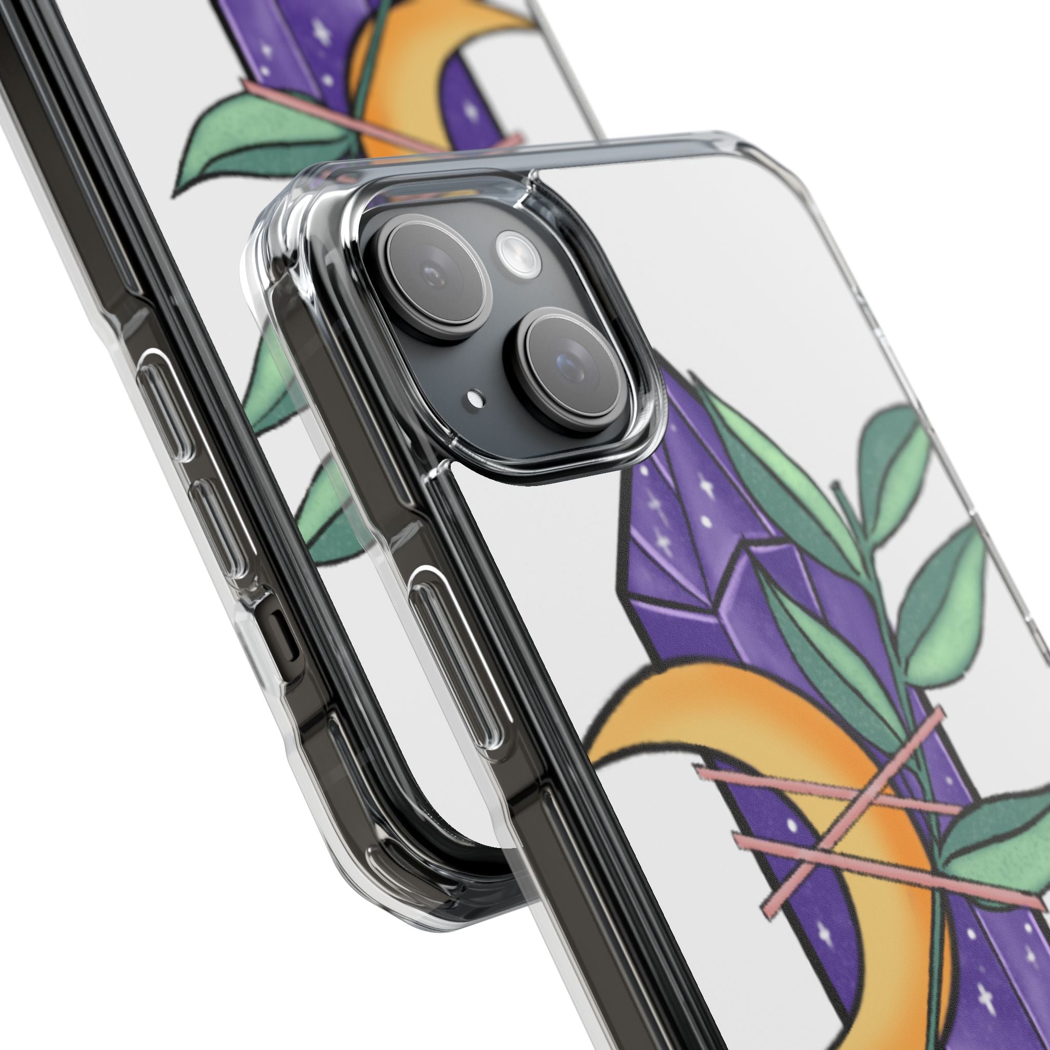 Mystical Moon Crystal iPhone Case - Impact