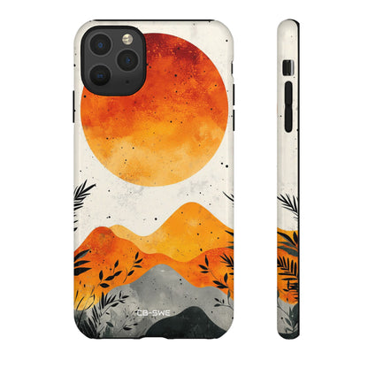 Sun Illuminates Mountains - iPhone Case