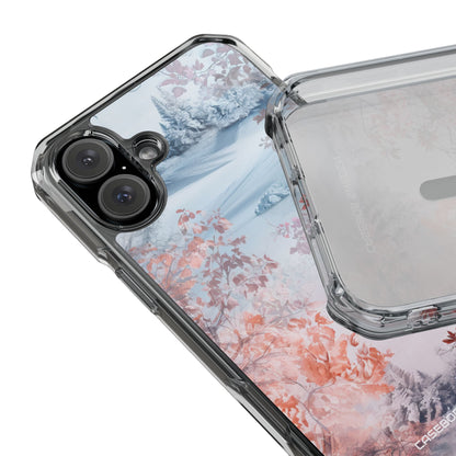 Floral Serenity Case - Clear Impact iPhone 16 Phone Case