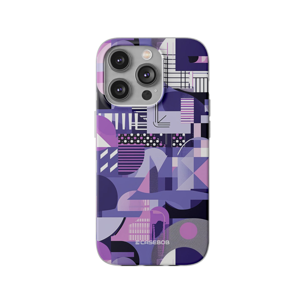 Ultraviolettes Design | Handyhülle für iPhone (flexible Hülle) 