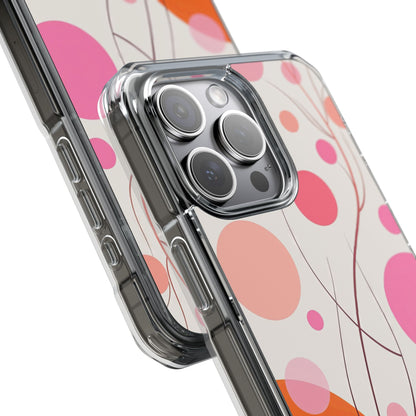 Circles Embrace Lines iPhone Case - Impact