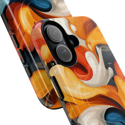 Crimson Ribbon iPhone 16 Case - Tough+