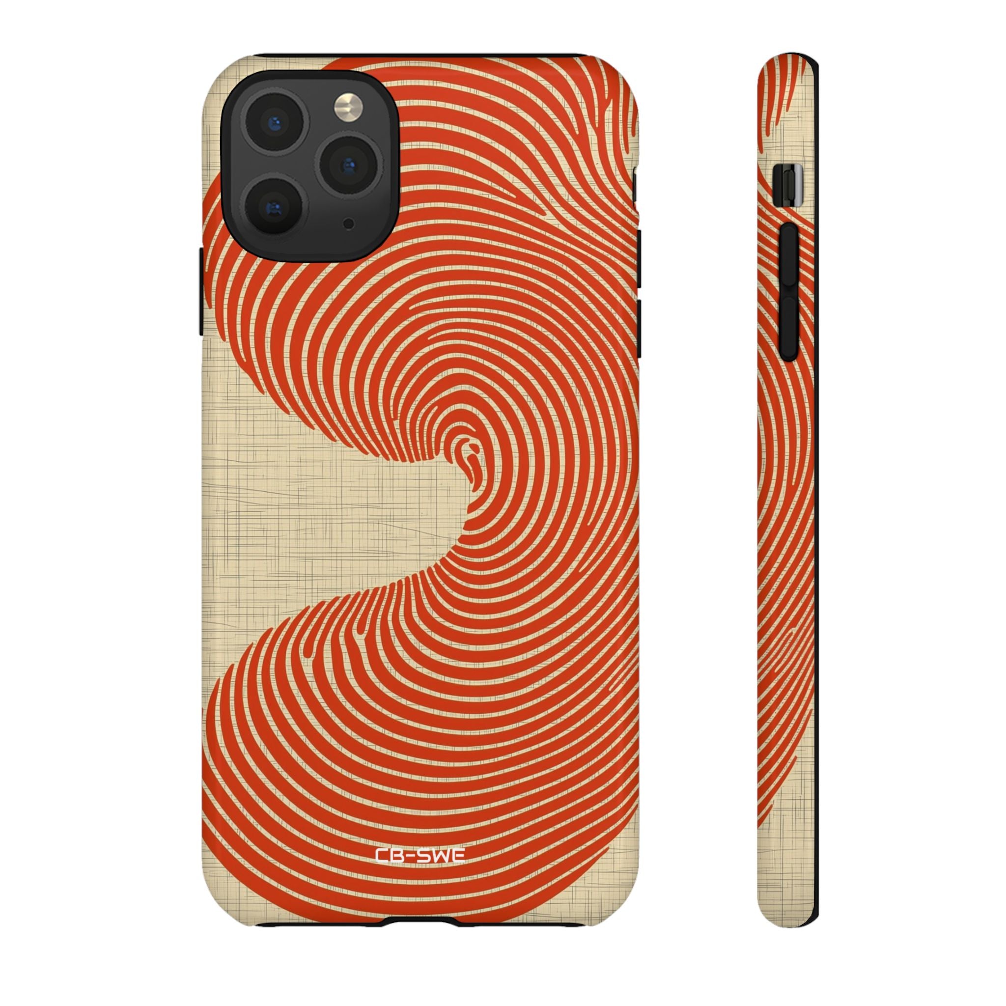 Warm Curves Dance - iPhone Case