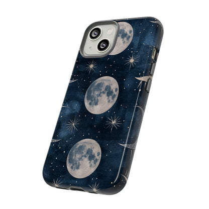 Lunar Phases Serenity - Protective Phone Case