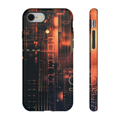 FuturTech Glare: Innovation Gradient - Protective Phone Case