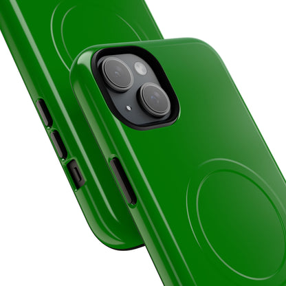 Green iPhone 15 | Tough+ Phone Case