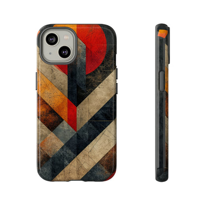 Art Deco Geometry Extravaganza - Protective Phone Case