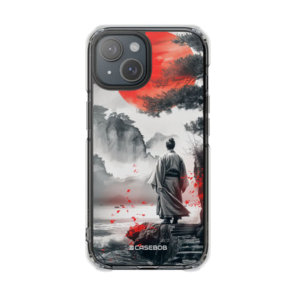 Serene Samurai Sunrise - Phone Case for iPhone