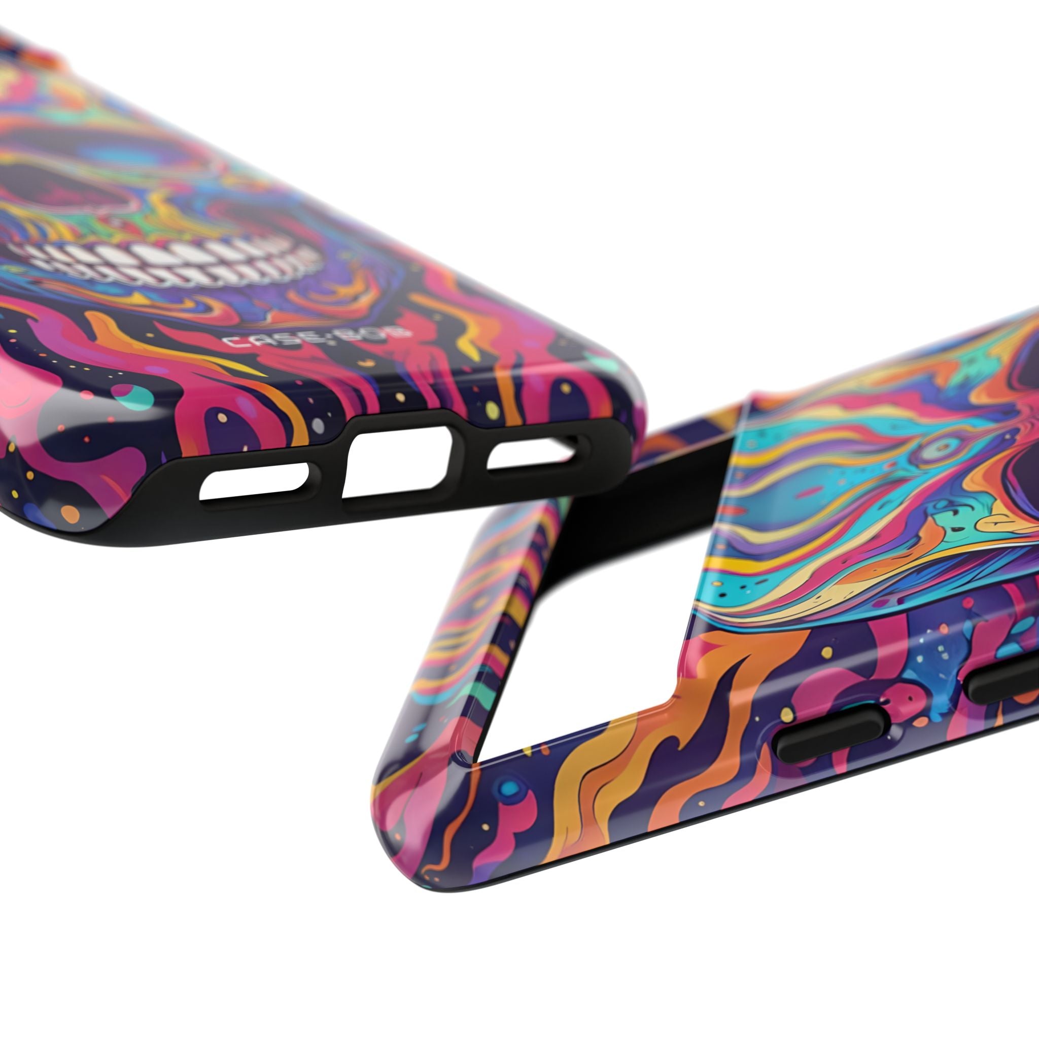 Flaming Skull Google Pixel 8 Case - Tough