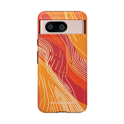 Gradient Flowwave Essence Google Pixel 8 - Tough Phone Case