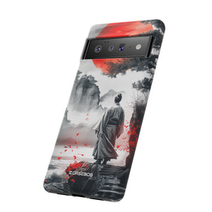 Serene Samurai Sunrise | Protective Phone Case for Google Pixel