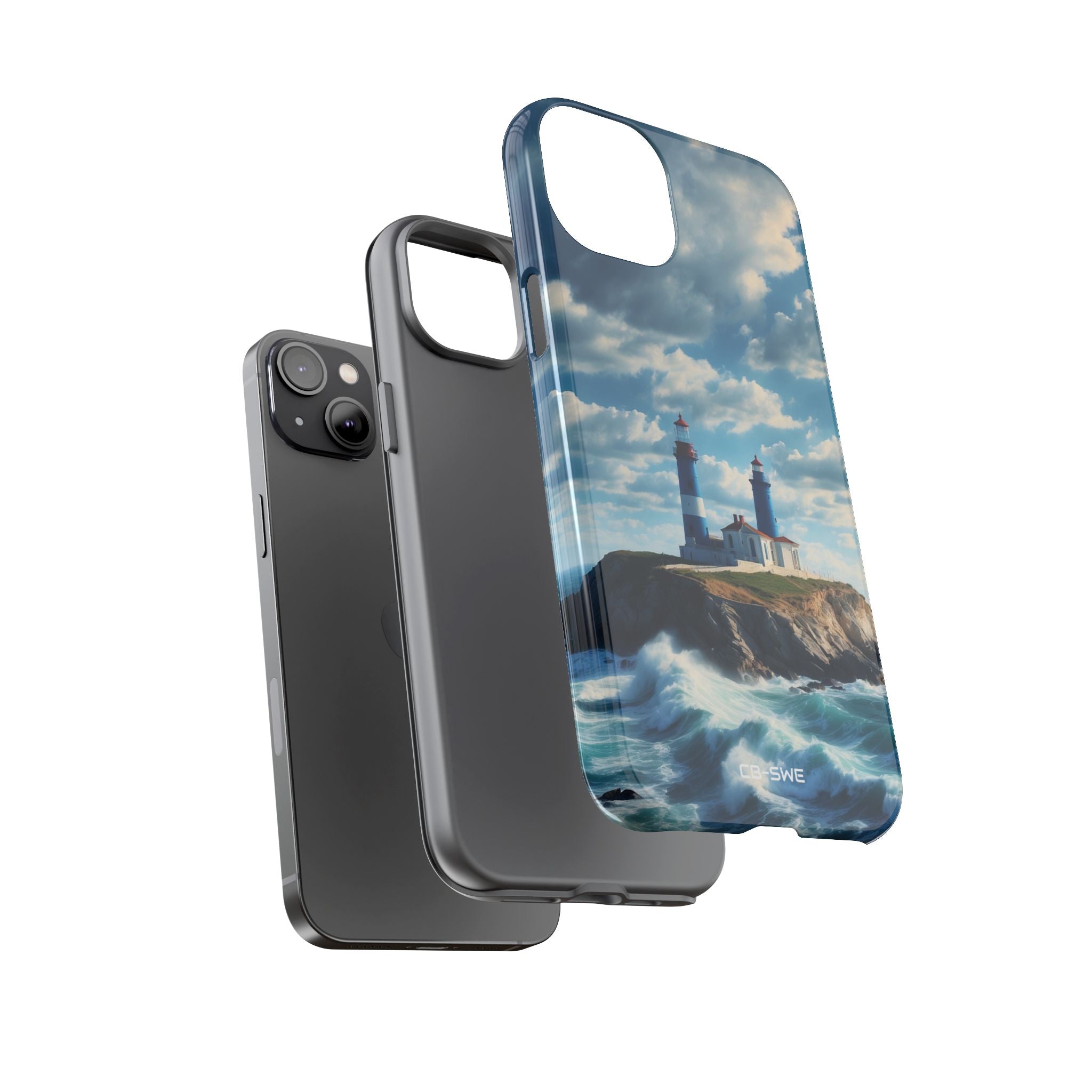 Lighthouse Guards Waves - iPhone Case