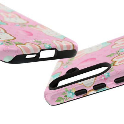 Bunny Blossom Samsung S24 Case - Tough