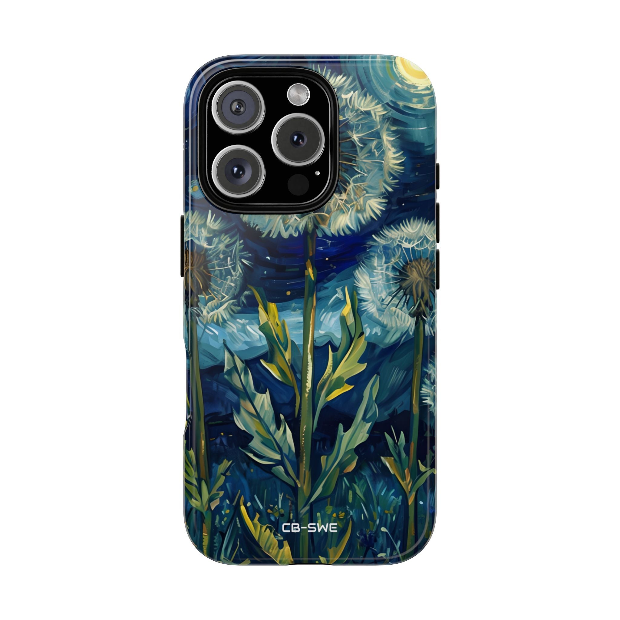Dandelions Under Starlight - iPhone Case