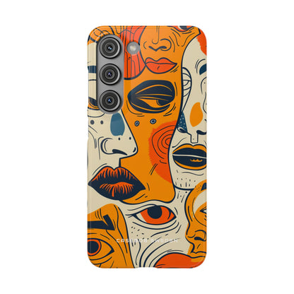 Gradient Face Mosaic Samsung S23 - Slim Phone Case