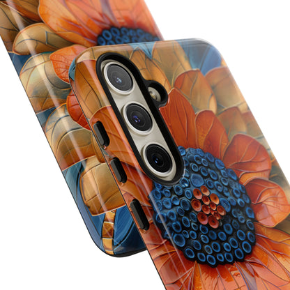 Mosaic Blossom Harmony Samsung S24 - Tough Phone Case