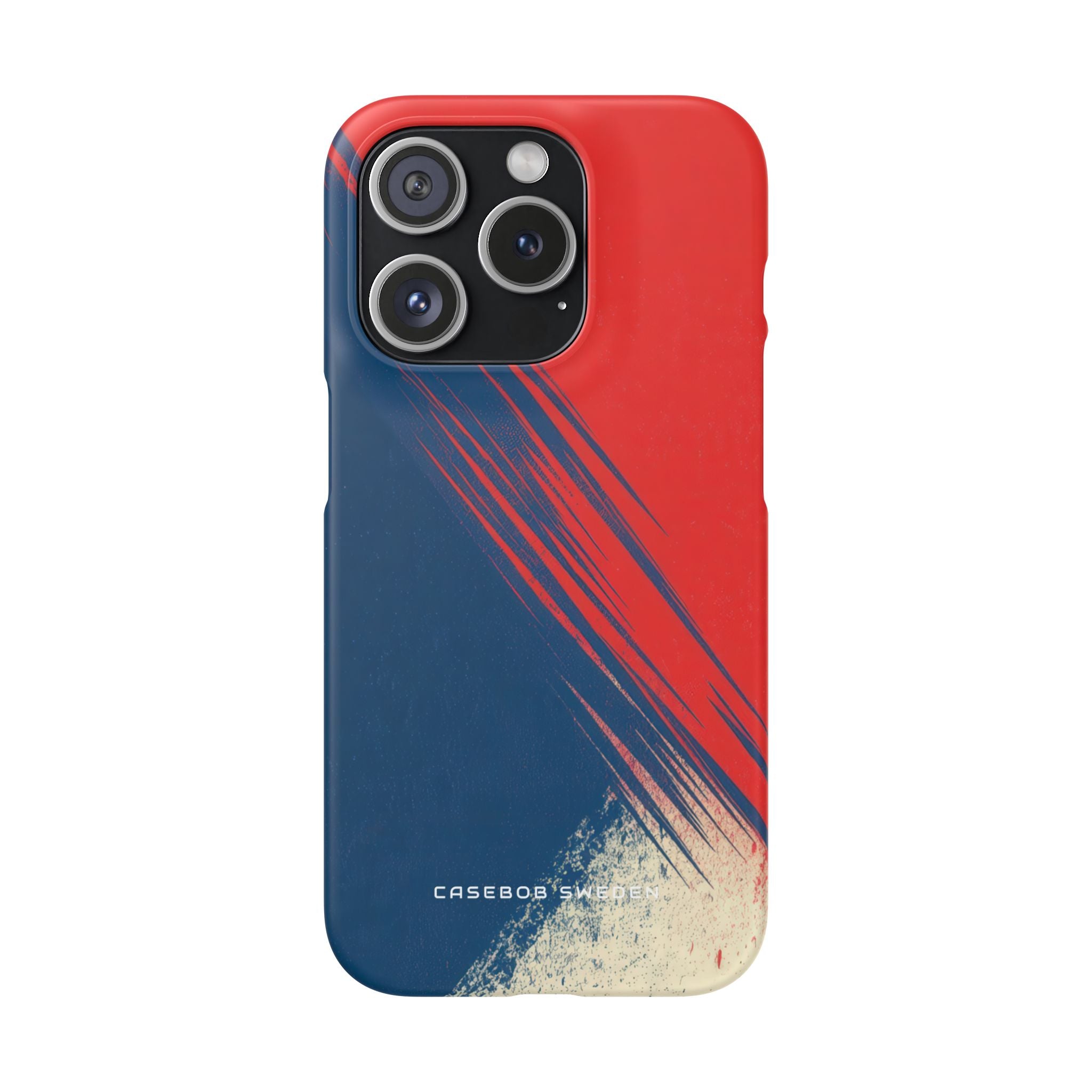 Vintage Brushstroke Harmony iPhone 15 - Slim Phone Case