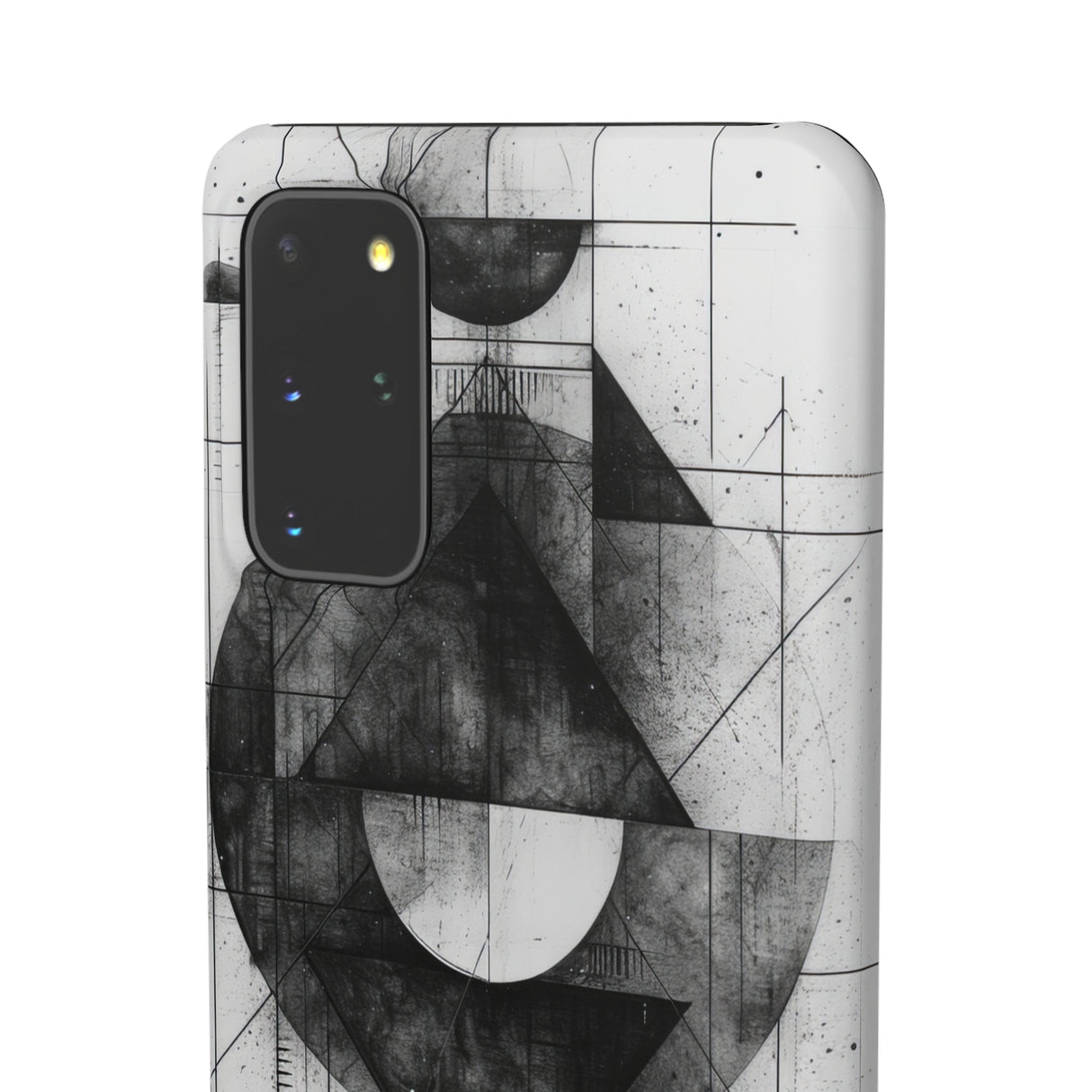 Monochrome Geometry | Slim Phone Case for Samsung