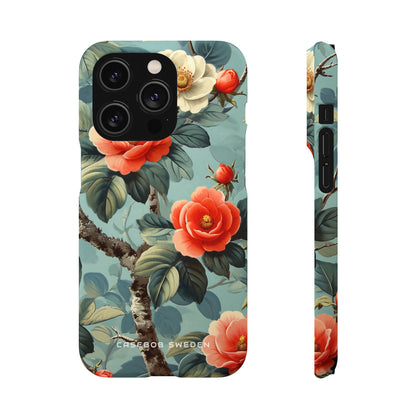 Vintage Floral Romance iPhone 14 - Slim Phone Case