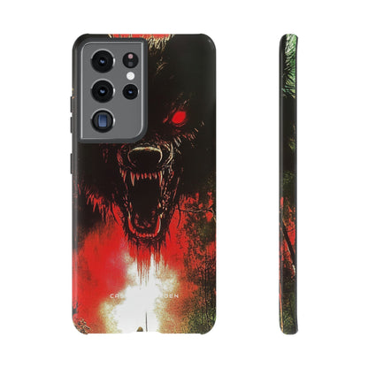 Bloodmoon Wolf's Lament  Samsung S21 - Tough Phone Case