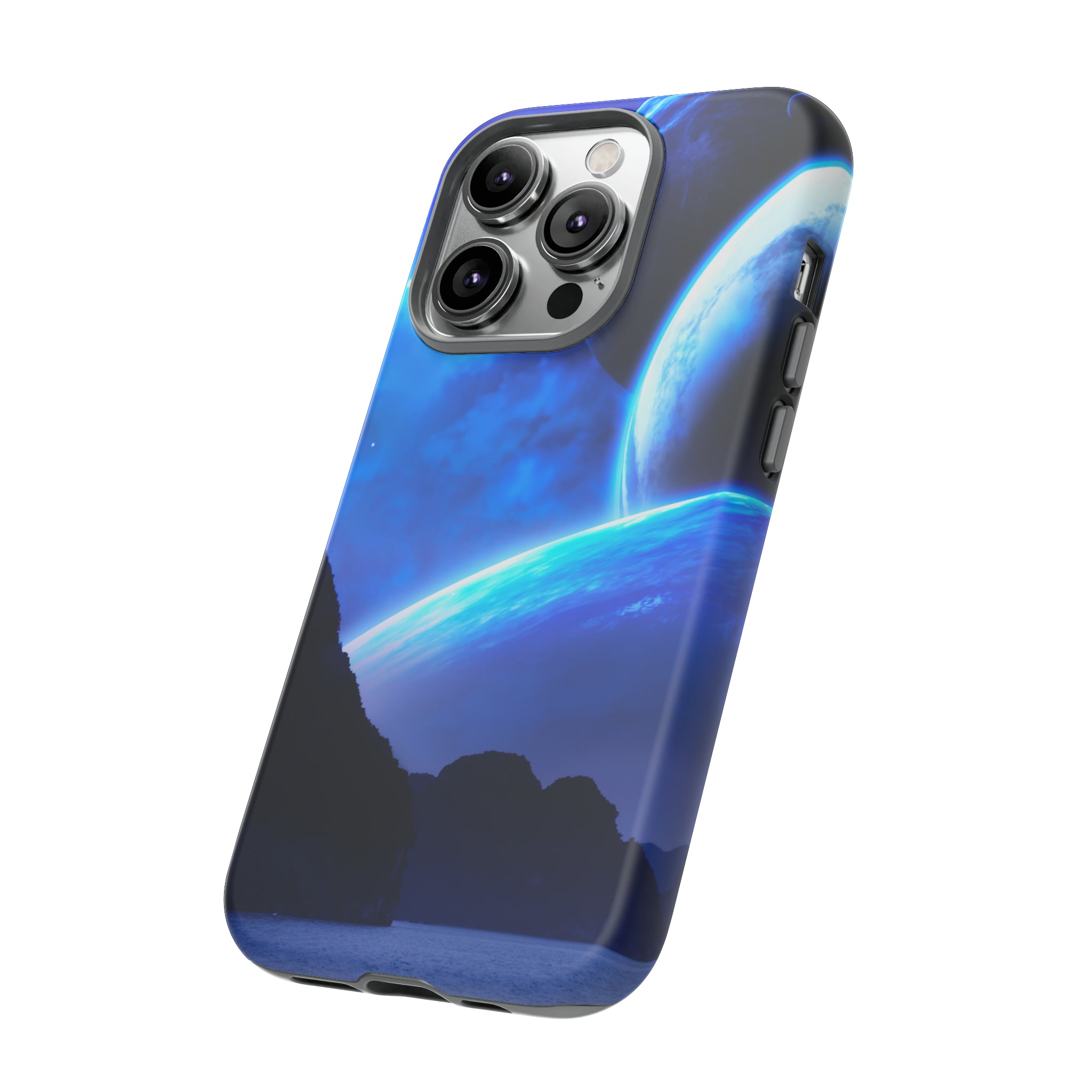 Fantasy Planet Nebula - Protective Phone Case