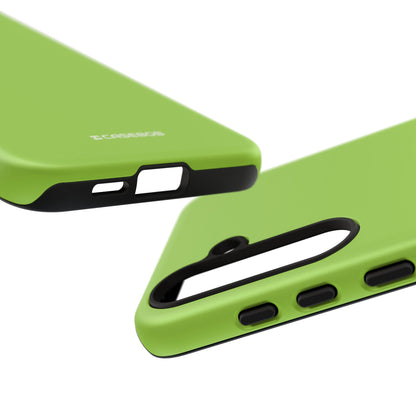 Lime Green Minimalist Canvas - For Samsung S24