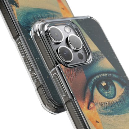 Eye Meets Mountains iPhone Case - Impact